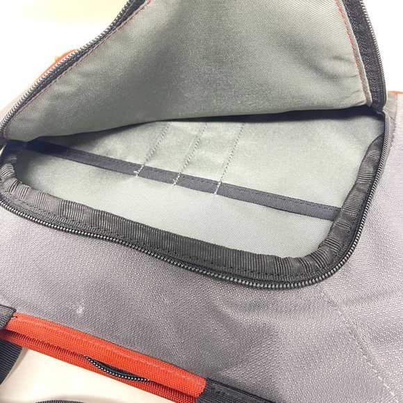 REI Tablet Laptop Ipad Protective Carrying Case Orange Gray - Picture 5 of 7